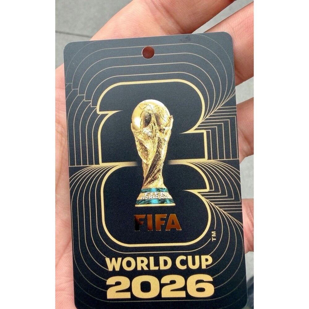 FIFA World Cup 2026 Soccer Lanyard w/ Fan ID Card Los Angeles LA Rare New - Picture 3 of 5
